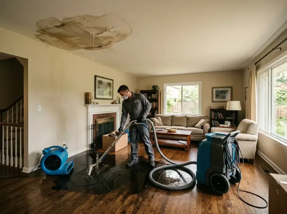 attic-pipe-burst-ceiling-drip-008 — frequently asked questions, Water Damage Restoration & Carpet Care in Olympia Fields, IL
